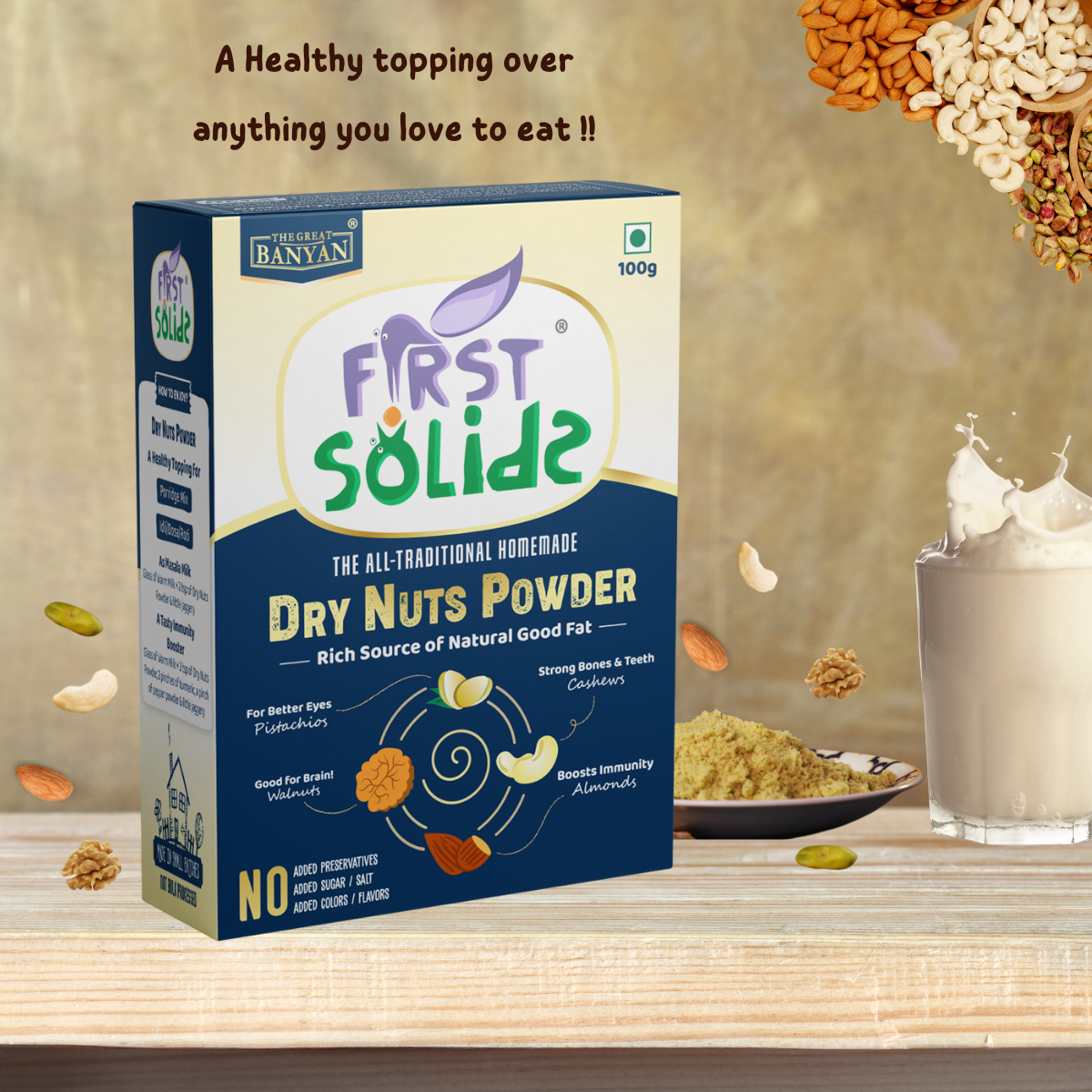 First Solids - Dry Nuts Powder 100g