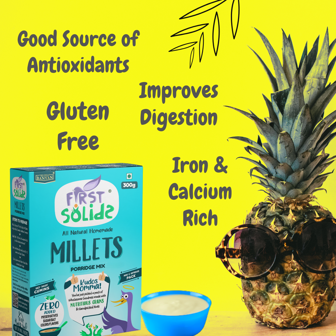 First Solids Millets Porridge Mix 300g